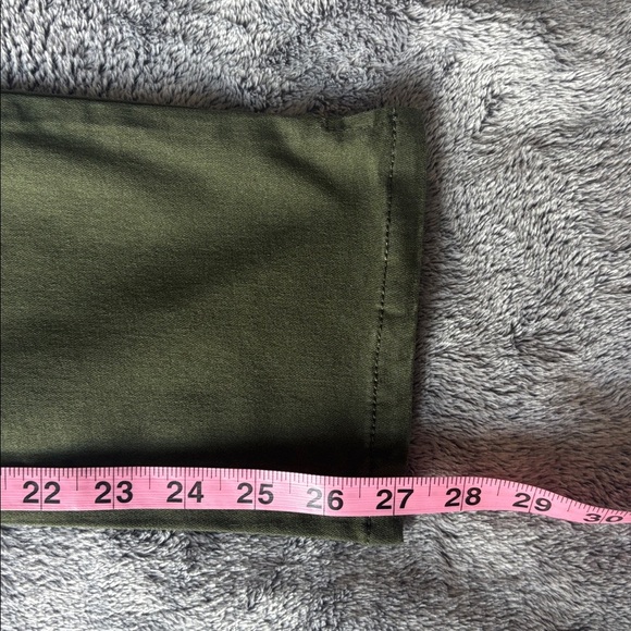 Wit & Wisdom Logan High Waist Ankle Slim Straight Leg Pants Celadon Size 0 NWT - Picture 9 of 11